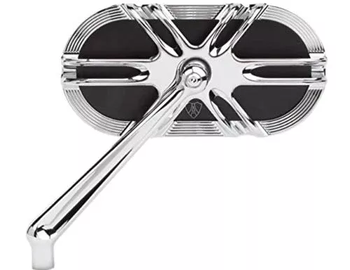 Arlen Ness Deep Cut Mirror Left Chrome 13-165