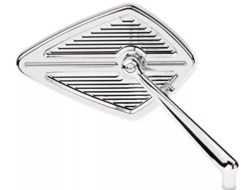 Arlen Ness Diamond Billet Mirror Left Hand Chrome 13-127