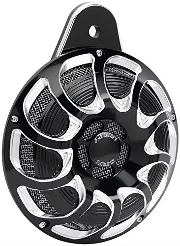 Arlen Ness Drift Horn W/Cover Xl Blk 70-256 New