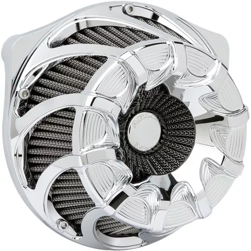 Arlen Ness Drift Inverted Air Cleaner for 2008-2017 Harley Twin Cam Electronic Throttle - Black