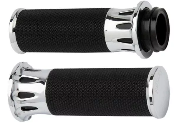 Arlen Ness Fusion Grips for'08-23 Harley Davidson Touring, '16-Up Softail (Click for Fitment) Smooth Chrome