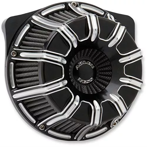 Arlen Ness Inverted Series 10-Gauge Black Air Cleaner Kit 18-941