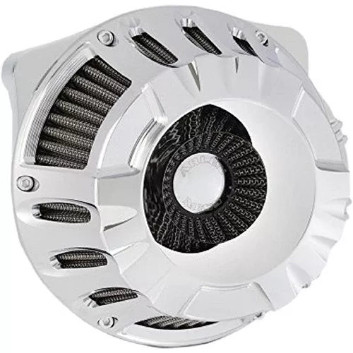 Arlen Ness Inverted Series Deep Cut Chrome Air Cleaner Kit 18-916