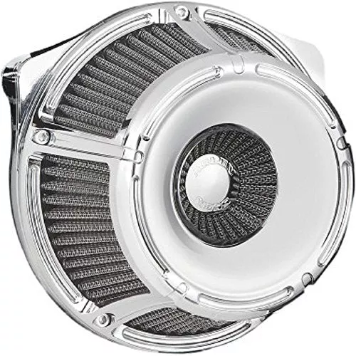 Arlen Ness Inverted Sucker Slot Track Chrome Air Cleaner Kit 18-914