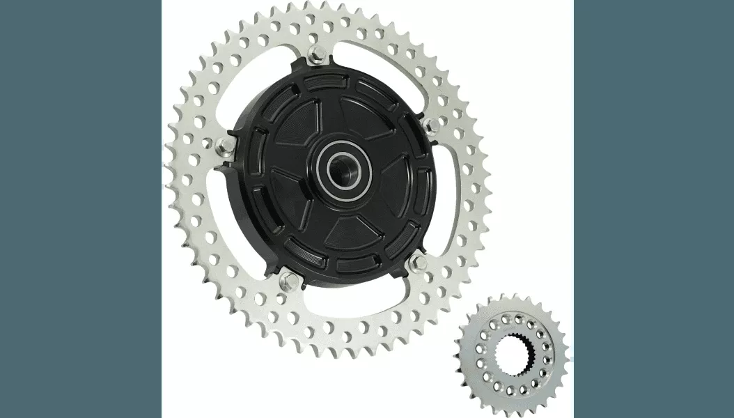Arlen Ness Jagged Chain Drive Conversion Kit Chain Drive Kit - 27/57 Tooth for '09-Up Harley Davidson Touring Models (Select Finish)