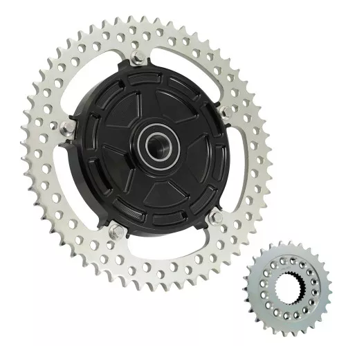 Arlen Ness Jagged Cush Chain Drive Conversion Kit for 2009-2026 Harley Touring