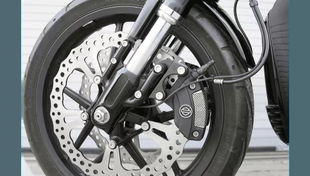 Arlen Ness Left and Right Front Rotor Kit for '06-12 Harley Davidson V Rod Models - Jagged