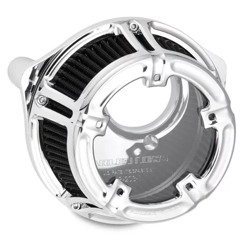 Arlen Ness Method Air Cleaner for 2017-2023 Harley M8 - Chrome