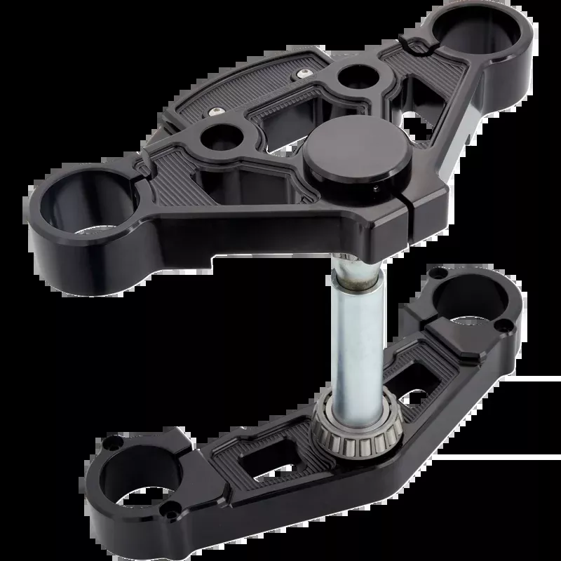 ARLEN NESS METHOD BLACK DROP TRIPLE TREE KIT HARLEY MODELS