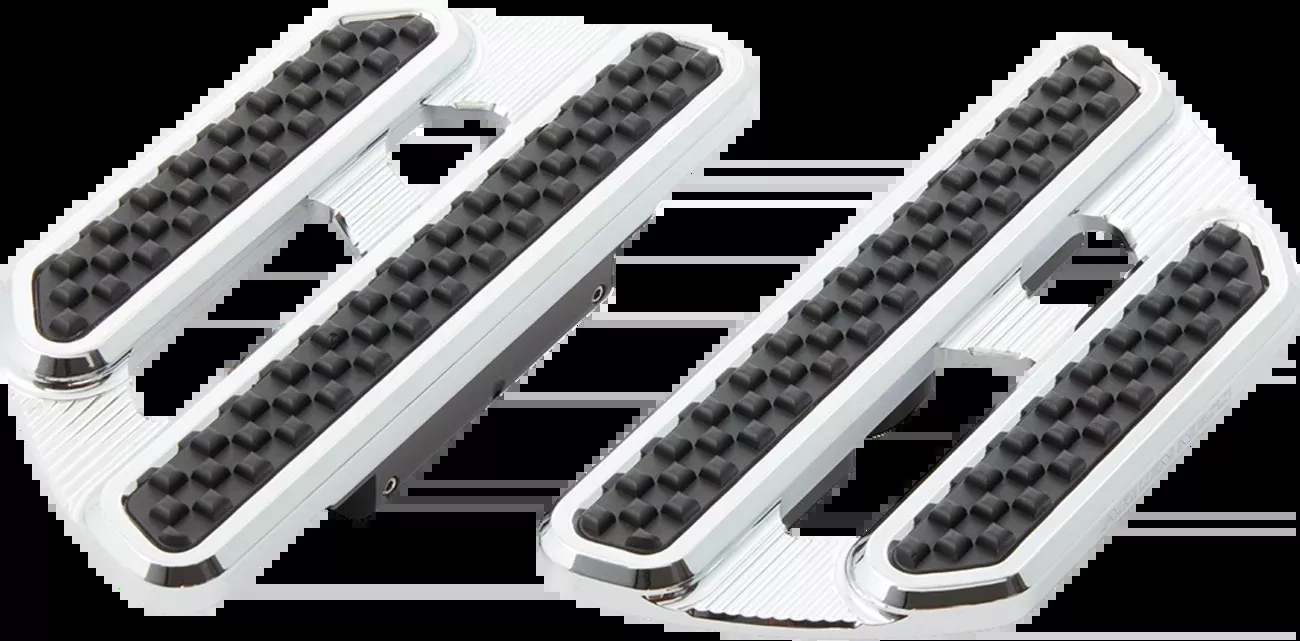 Arlen Ness Method Chrome Passenger Floorboards 1980-2026 Harley Touring Models