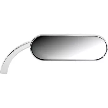 Arlen Ness Micro-Mirror Micro Mini Side View Oval Chrome Right – 13-407