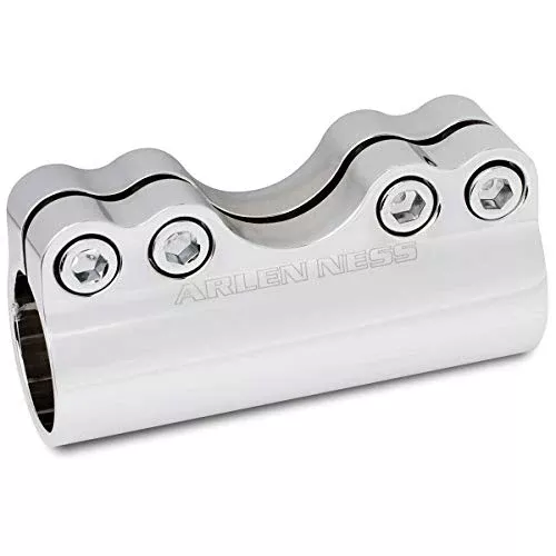Arlen Ness Modular Billet Handlebar Clamp Chrome 1″ 08-051