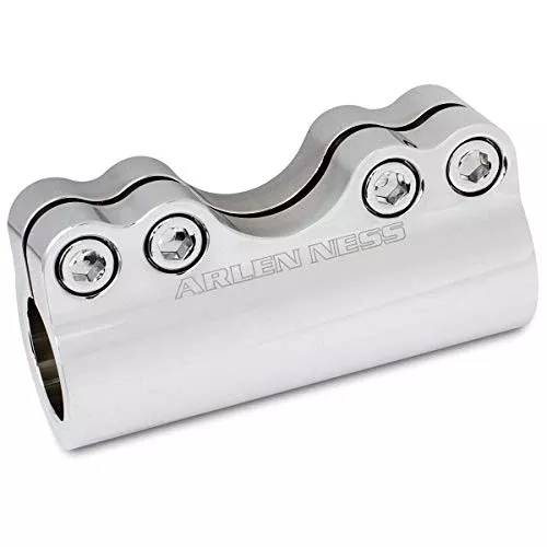 Arlen Ness Modular Billet Handlebar Clamp Chrome 1-1/4″ 08-053