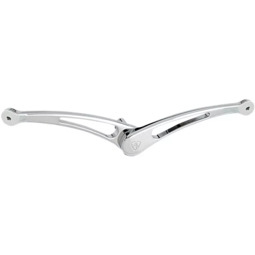 Arlen Ness Radius Chrome Heel Toe Shifter Levers Harley Touring & FL Softail