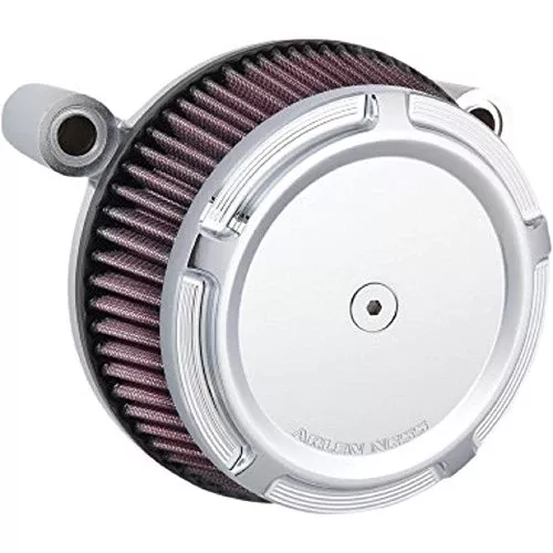 Arlen Ness Stage I Billit Sucker Synthetic Air Filter Kits, Beveled Chrome 50-847