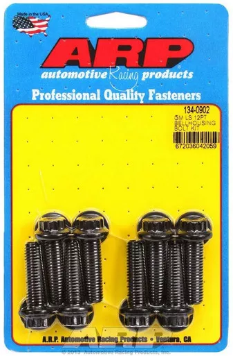 ARP Bellhousing Bolt Kit - 12pt. GM LS 134-0902