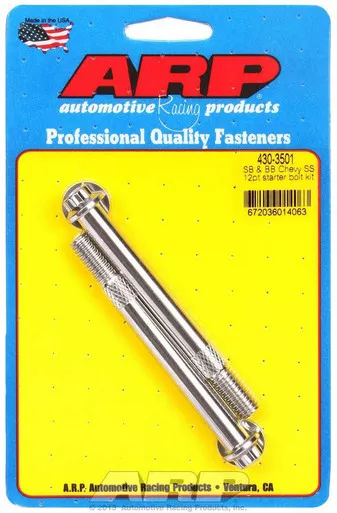 ARP S/S Starter Bolt Kit 12pt. 430-3501