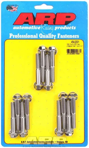 ARP SBF S/S Intake Bolt Kit 6pt. 454-2001