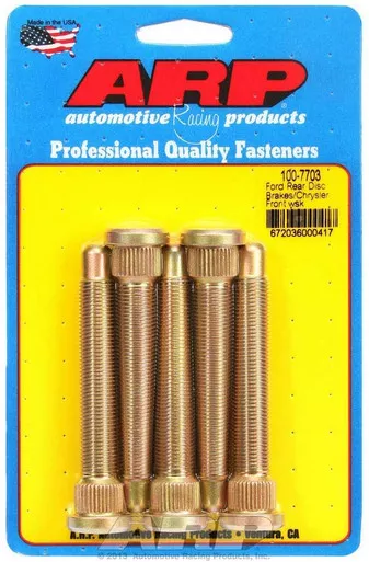 ARP Wheel Stud Kit - 1/2-20 3.500/.625 Knurl (5) 100-7703