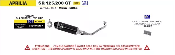 Arrow 11051KZ Catalytic Converter Kit