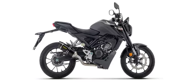 Arrow 51020AKN Full System Racing With Thunder Aluminium Dark Slip Ons
