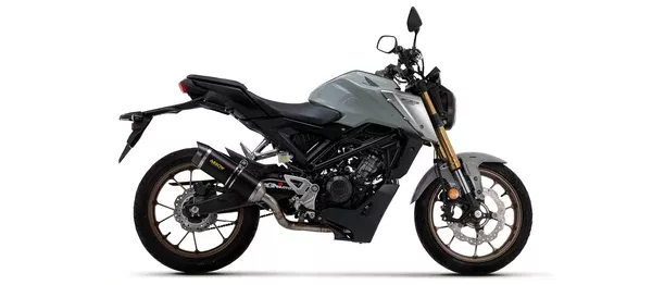 Arrow 51519AKNW Full System With Thunder Aluminium Dark Slip Ons