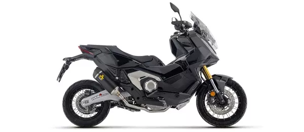 Arrow 71985AKNC Race-Tech Aluminium Dark Slip On With Carbon End Cap - Short Version