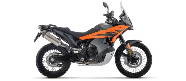 Arrow 71990PK Race-Tech Titanium Slip On With Carbon End Cap