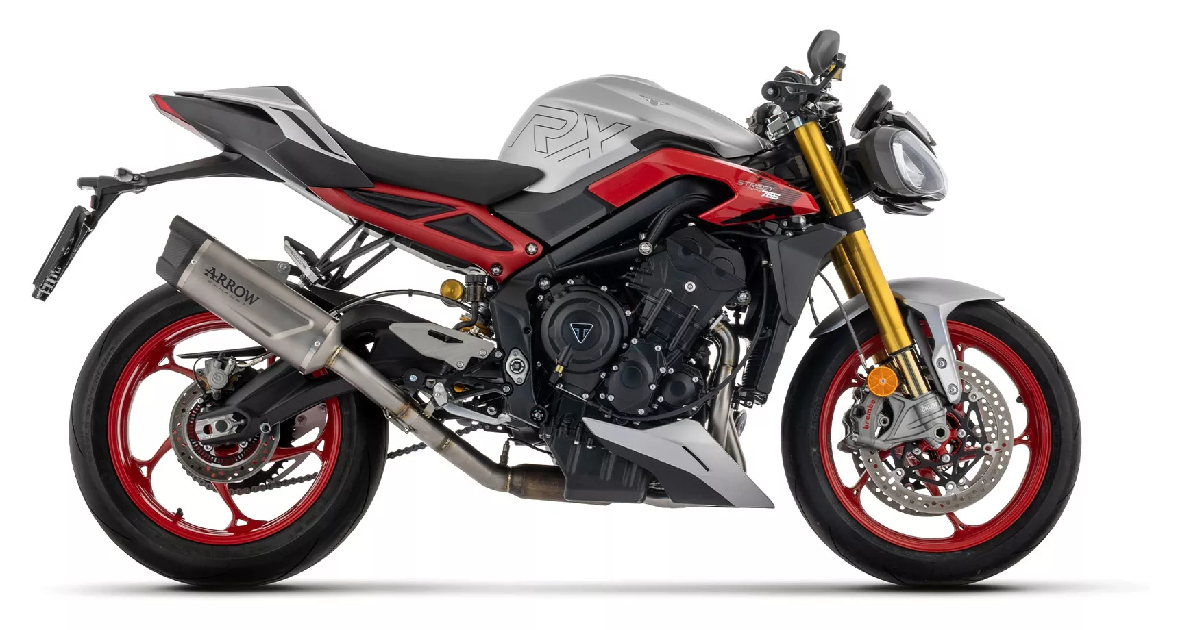Arrow Indy Race EVO Exhaust System Triumph Street Triple 765RX 2026