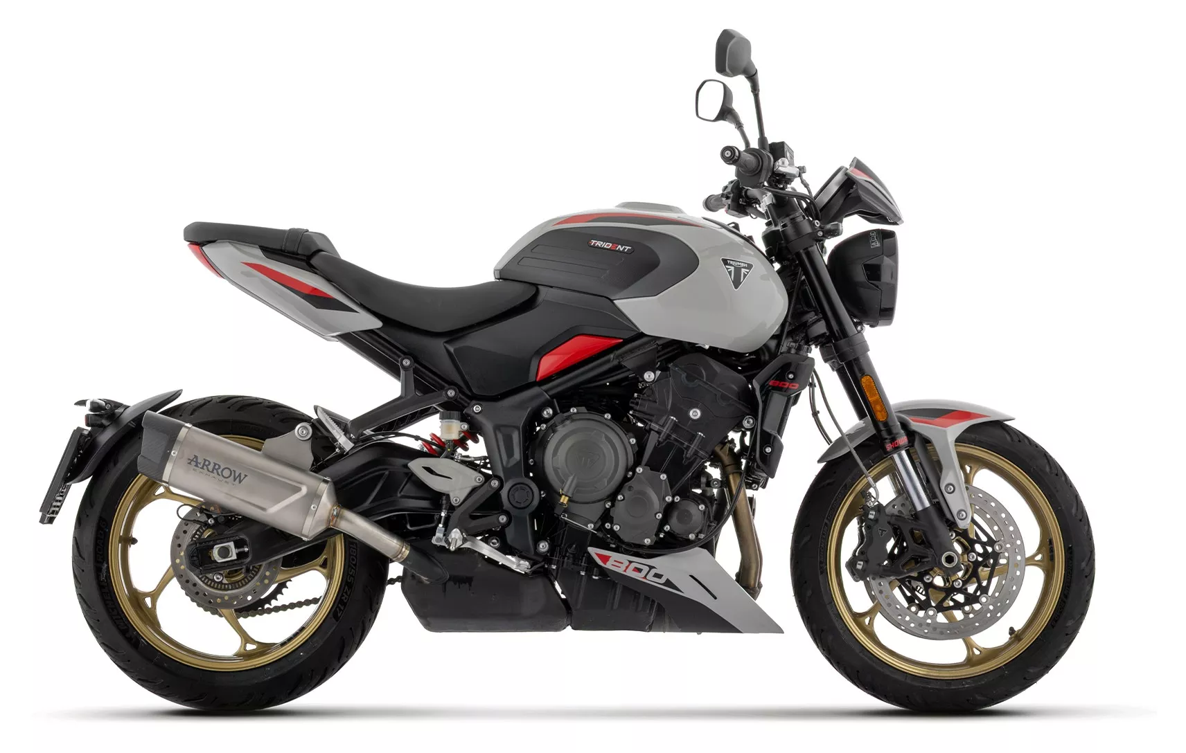 Arrow Indy Race Evo Slip-On Exhaust Triumph Trident 800 2026