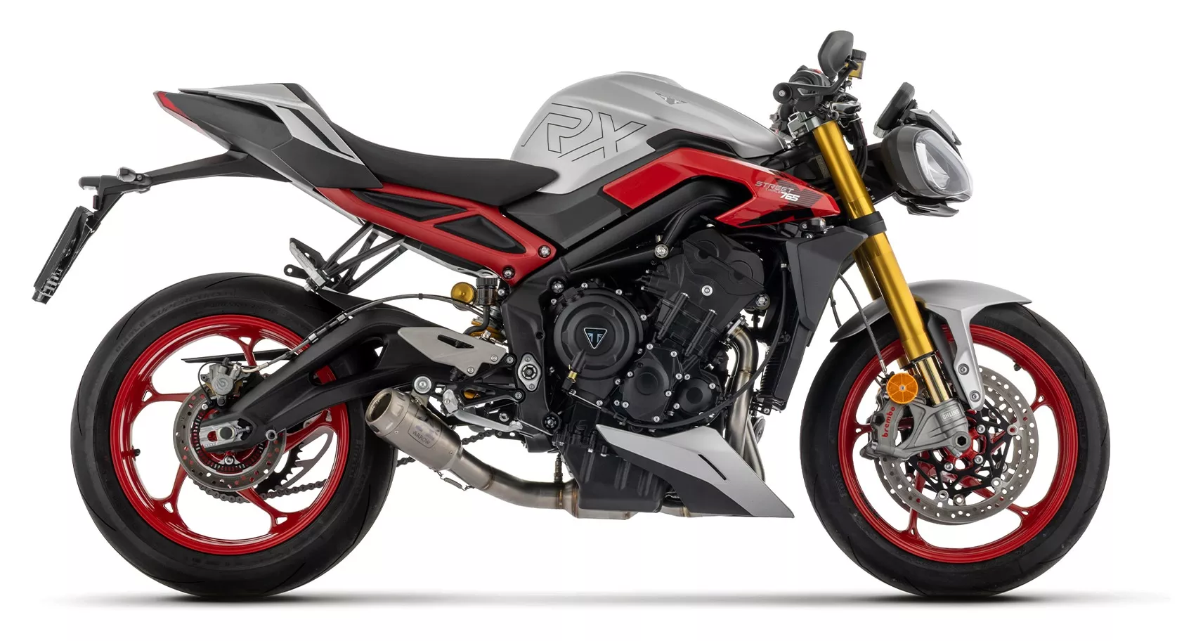 Arrow Pro-Race Exhaust System Triumph Street Triple 765RX 2026