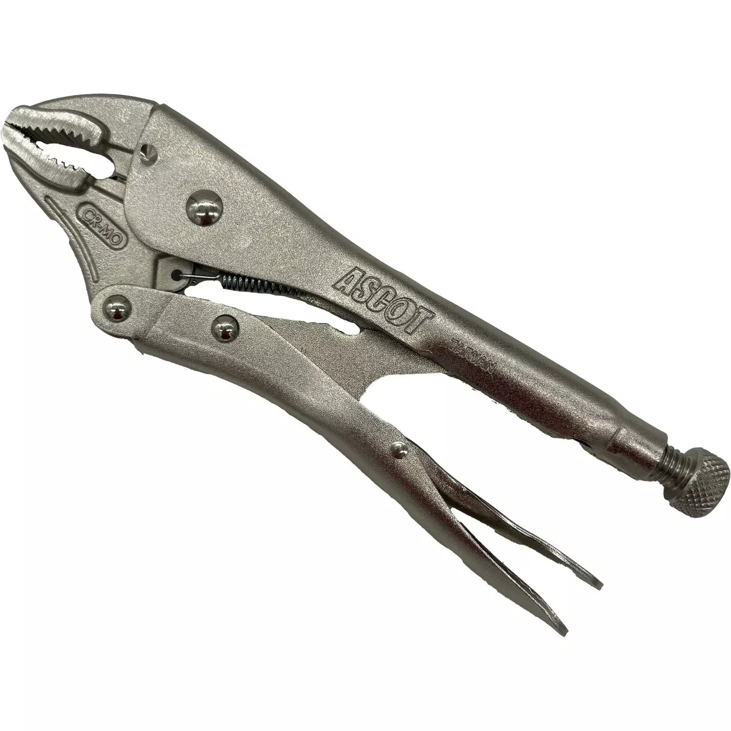 Ascot 10″ Curved Adjustable Locking Jaw Pliers