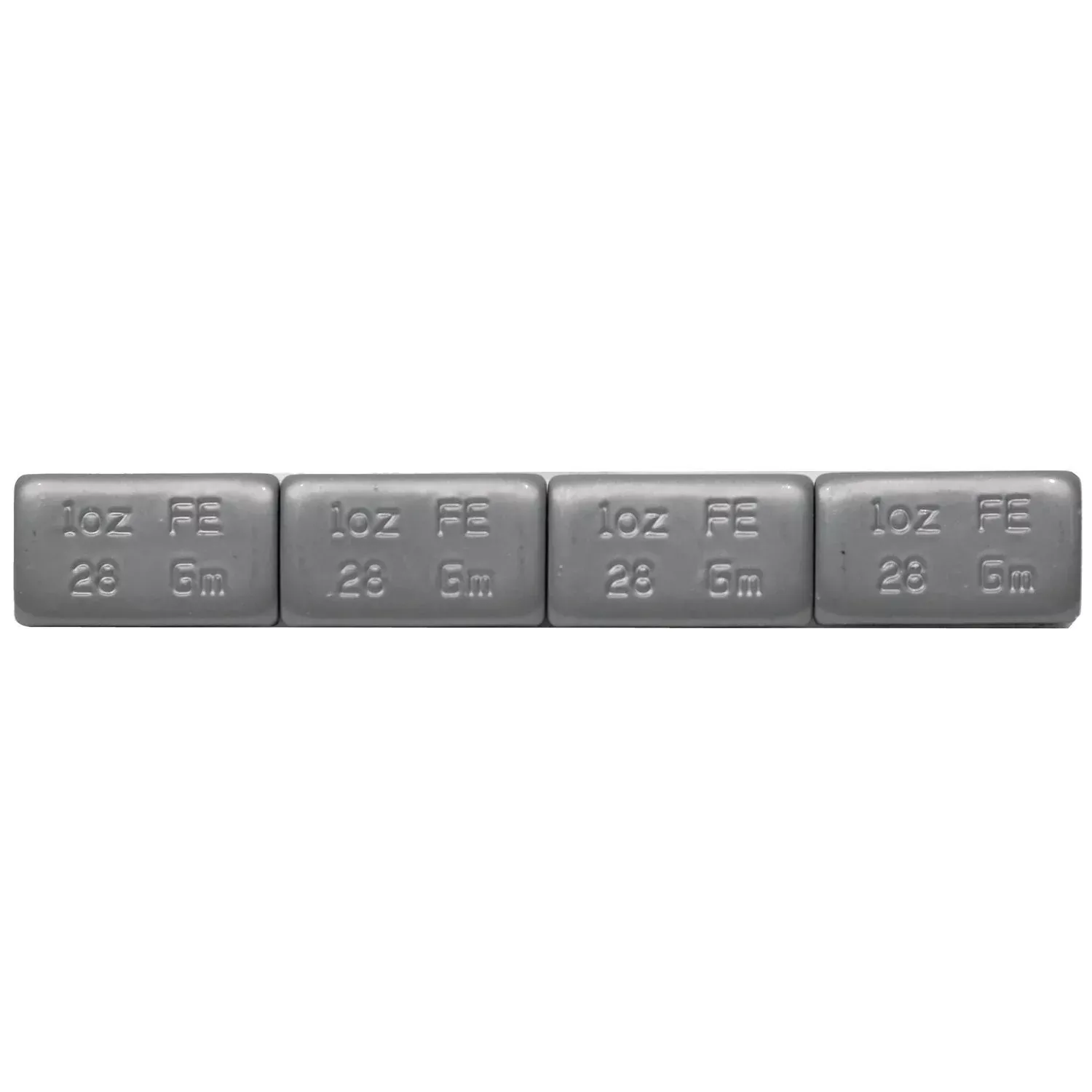 Ascot 484-16001 Wide Steel Adhesive Wheel Weights 1 oz. 3/4" - 72 Pieces