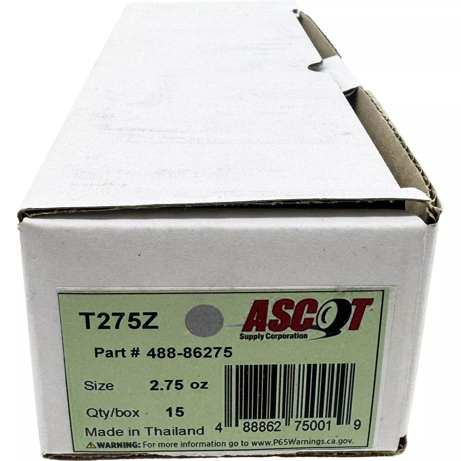 Ascot T Style Coated Zinc Clip-On Wheel Weight 2.75oz – Box of 15