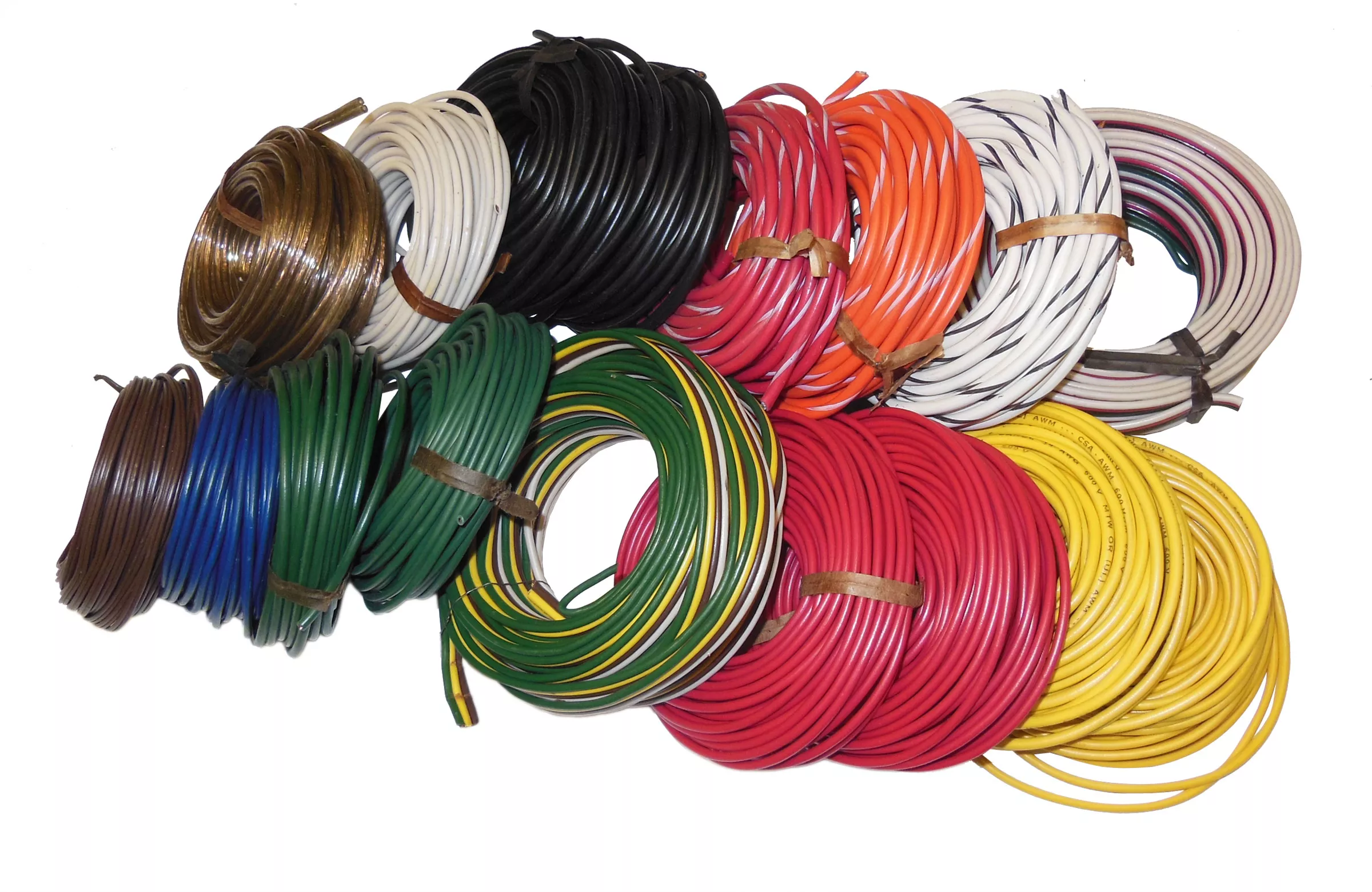 Assorted Primary Wire Total weight: 10 lbs.