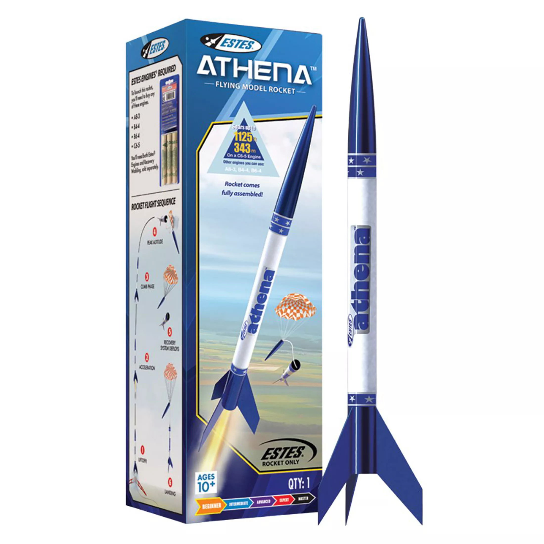 Athena™ Estes Model Rocket Kit Beginner