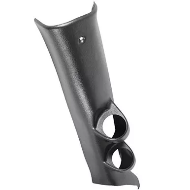 Auto Meter 17120 A-Pillar Gauge Mount, 2-1/16", Dual, Black