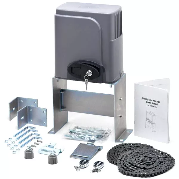 Automatic Sliding Gate Opener Hardware Driveway Security Gate Door Operator Kit