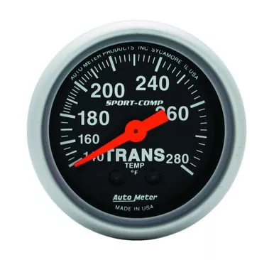Autometer 2-1/16in Sport Comp Trans. Temp. Gauge 3351
