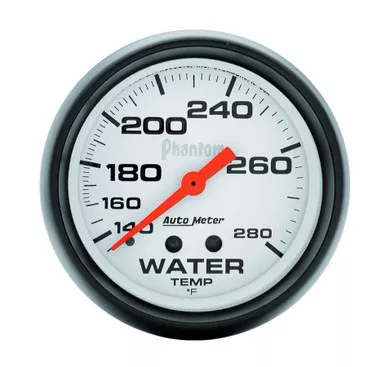 Autometer 2-5/8in Phantom Water Temp Gauge 140-280 5831