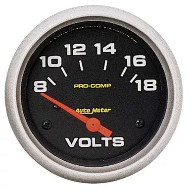 Autometer 8-18 Volt Voltmeter 5492