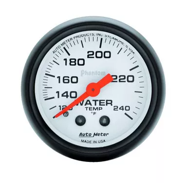 Autometer Phantom 2 1/16in Water Temp 120-240 5732