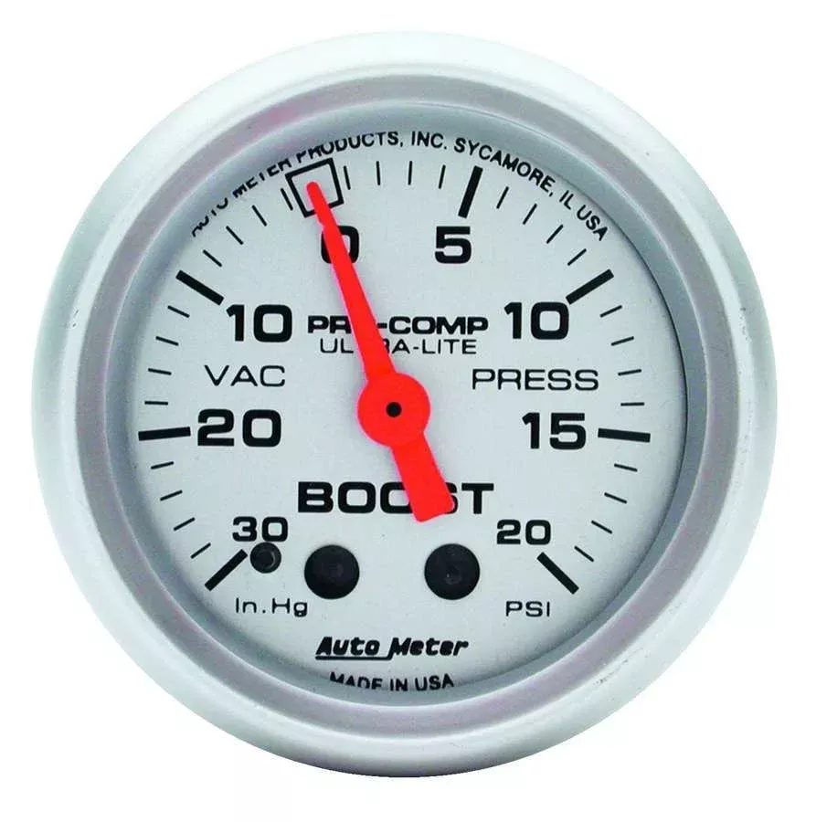 AutoMeter Ultra-lite Boost 4301 fits Mini