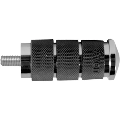 Avon 3-Ring Air Cushioned Shifter Peg for Harley - Chrome