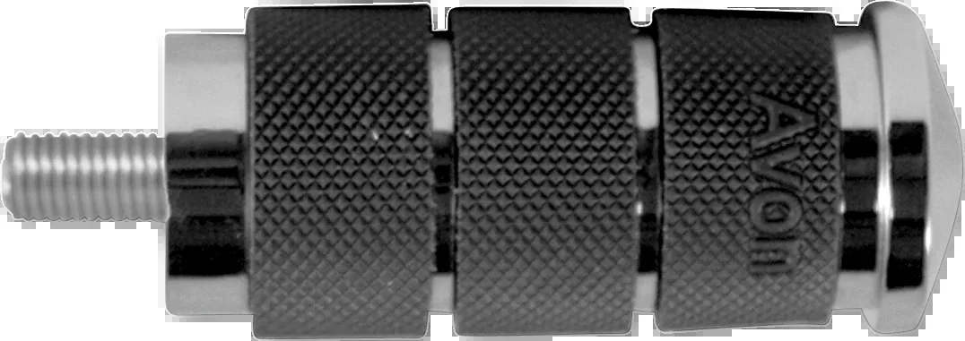 Avon Air Chrome Aluminum Rubber Universal Motorcycle Shift Peg for Harley