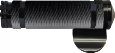 Avon Air Ss Grips W/Throttle Boss F-B-W (Black) - AIR-99-AN-FLY-B
