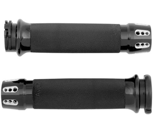 Avon Gatlin Black Handlebar Grips (CC-86-ANO-GAT)
