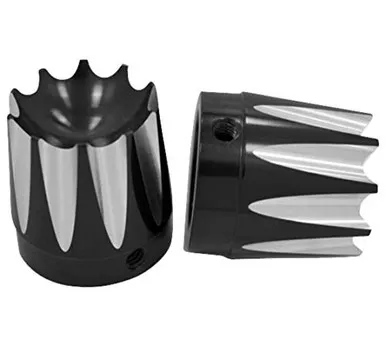 Avon Grips AXL-EX-ANO Axle Nut Cover Excalibur Black 1"