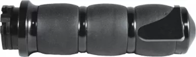 Avon Velvet Air Grips W/Cable Throttle Boss (Black) - AIR-96-BOSS