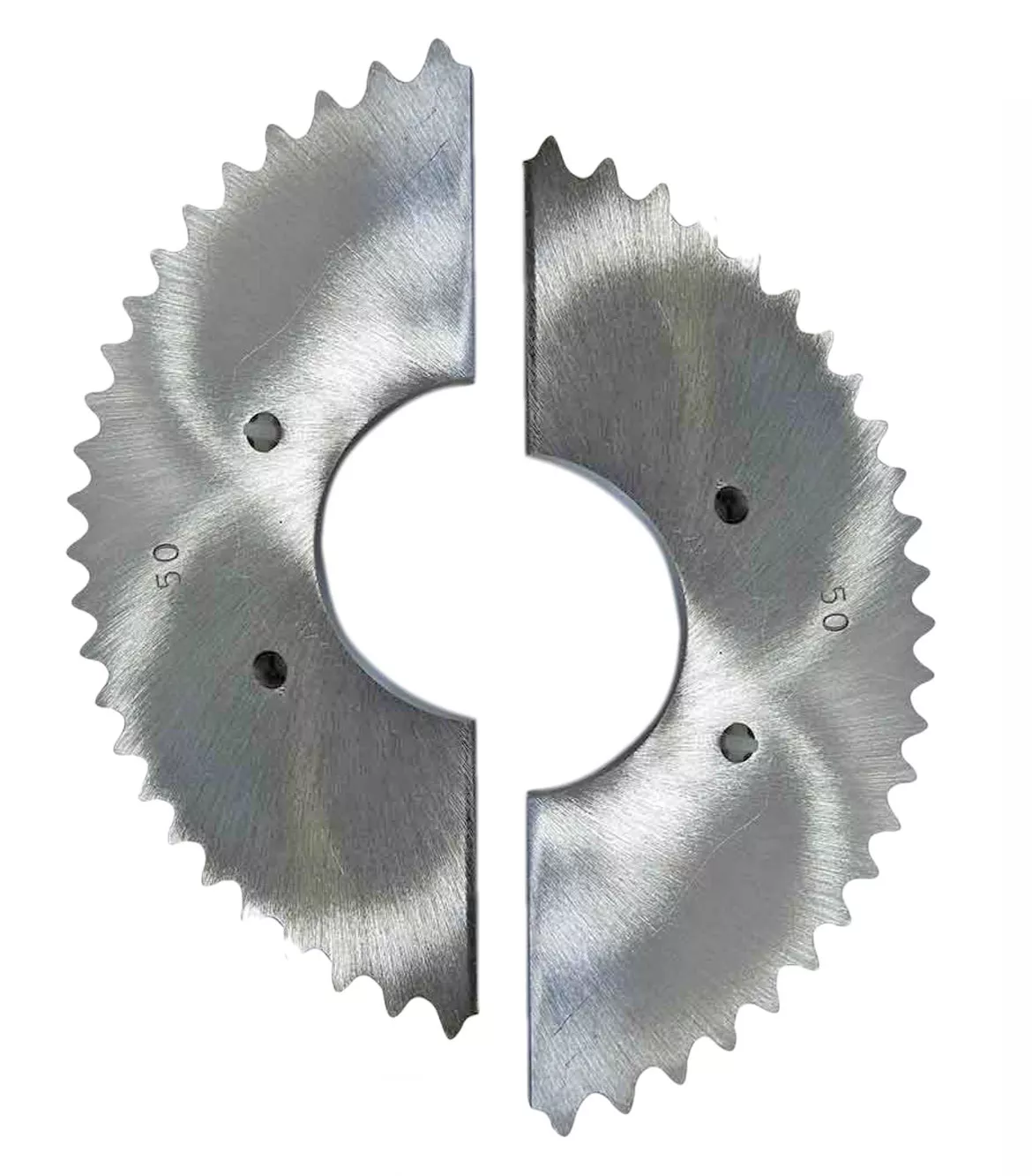 Azusa #35 Mini Split Sprocket (37T-52T) Aluminum | 3.228" Bolt Circle